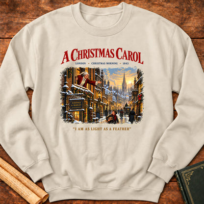 A Christmas Carol – Light as a Feather Sweatshirt - Sand