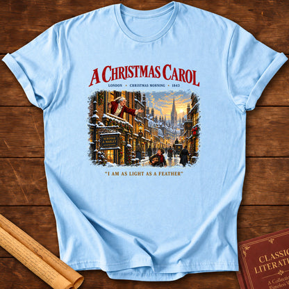 A Christmas Carol – Light as a Feather T-Shirt - Light Blue