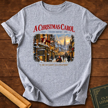 A Christmas Carol – Light as a Feather T-Shirt - Sport Grey