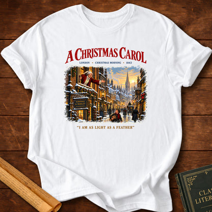 A Christmas Carol – Light as a Feather T-Shirt - White