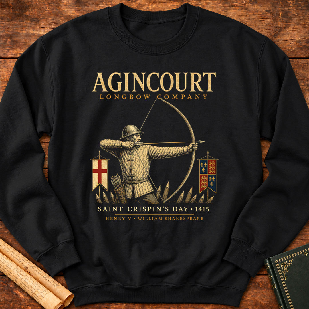 Agincourt Longbow Company Henry V Sweatshirt - Black