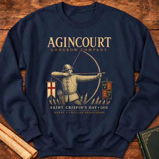 Agincourt Longbow Company Henry V Sweatshirt - Navy