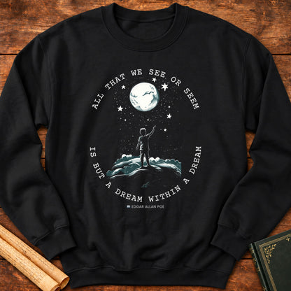 All That We See or Seem Sweatshirt - Black