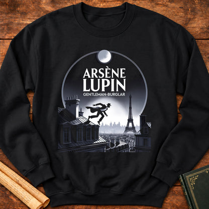 Arsène Lupin Gentleman Burglar Sweatshirt - Black