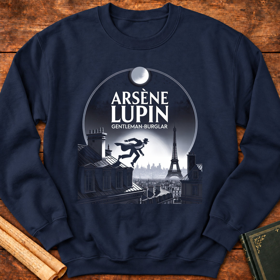 Arsène Lupin Gentleman Burglar Sweatshirt - Navy