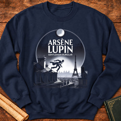 Arsène Lupin Gentleman Burglar Sweatshirt - Navy