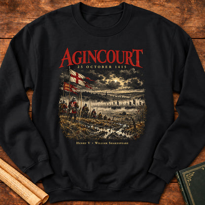 Battle of Agincourt 1415 – Henry V Medieval Archers Sweatshirt - Black