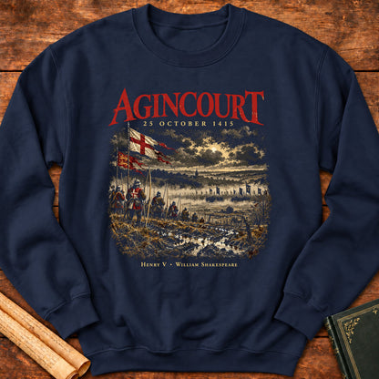 Battle of Agincourt 1415 – Henry V Medieval Archers Sweatshirt - Navy