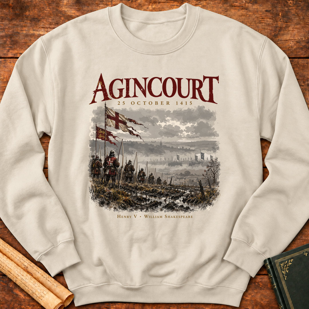 Battle of Agincourt 1415 – Henry V Medieval Archers Sweatshirt - Sand
