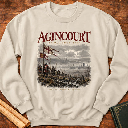 Battle of Agincourt 1415 – Henry V Medieval Archers Sweatshirt - Sand