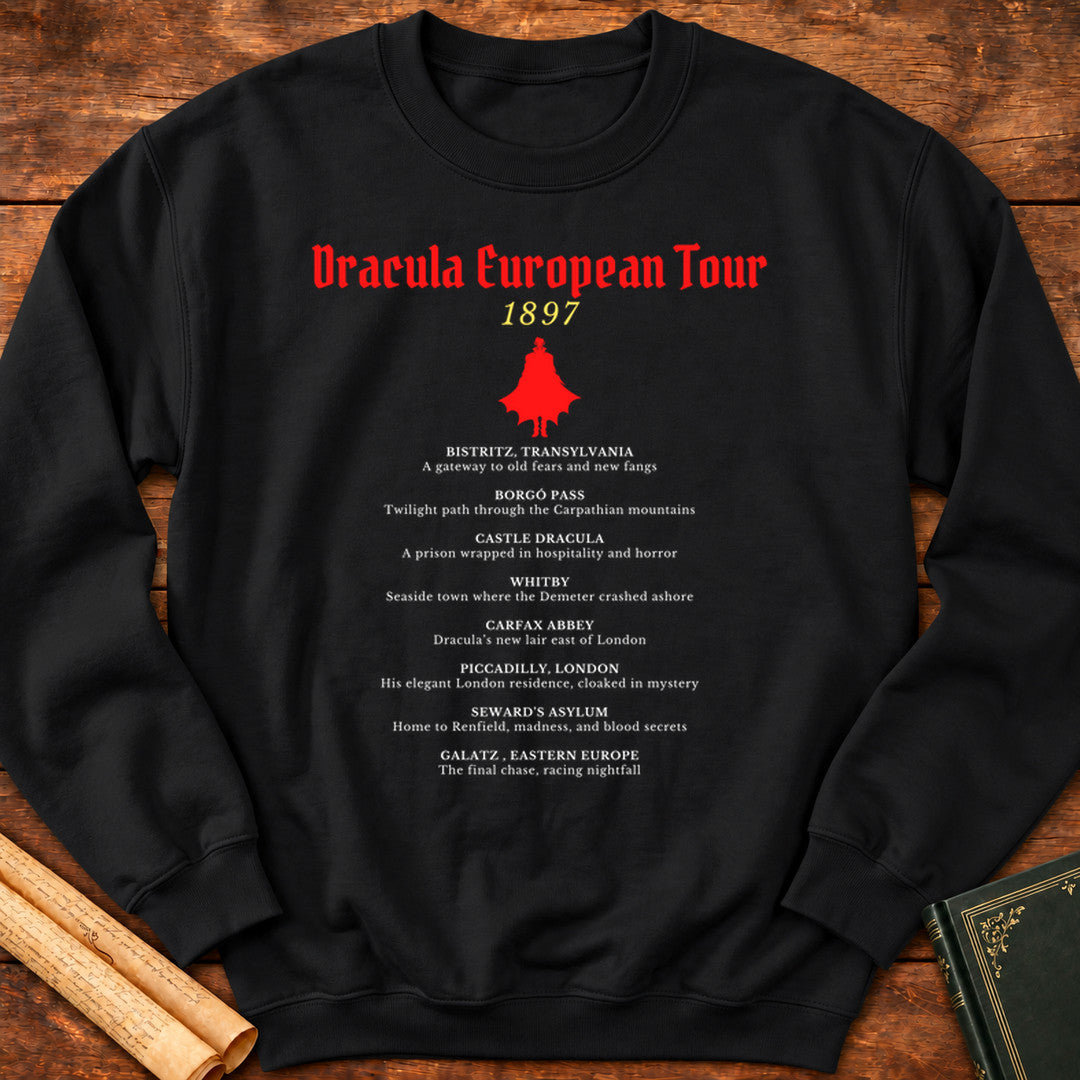 Dracula European Tour Sweatshirt - Black