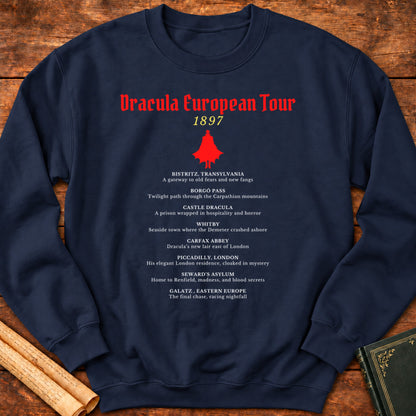 Dracula European Tour Sweatshirt - Navy