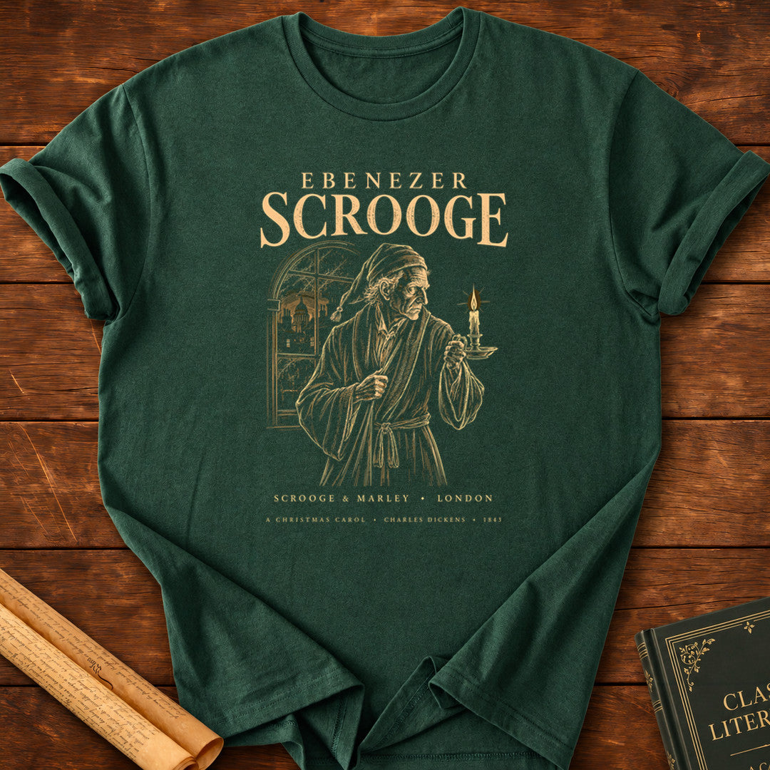 Ebenezer Scrooge — The Window Portrait - Forest Green