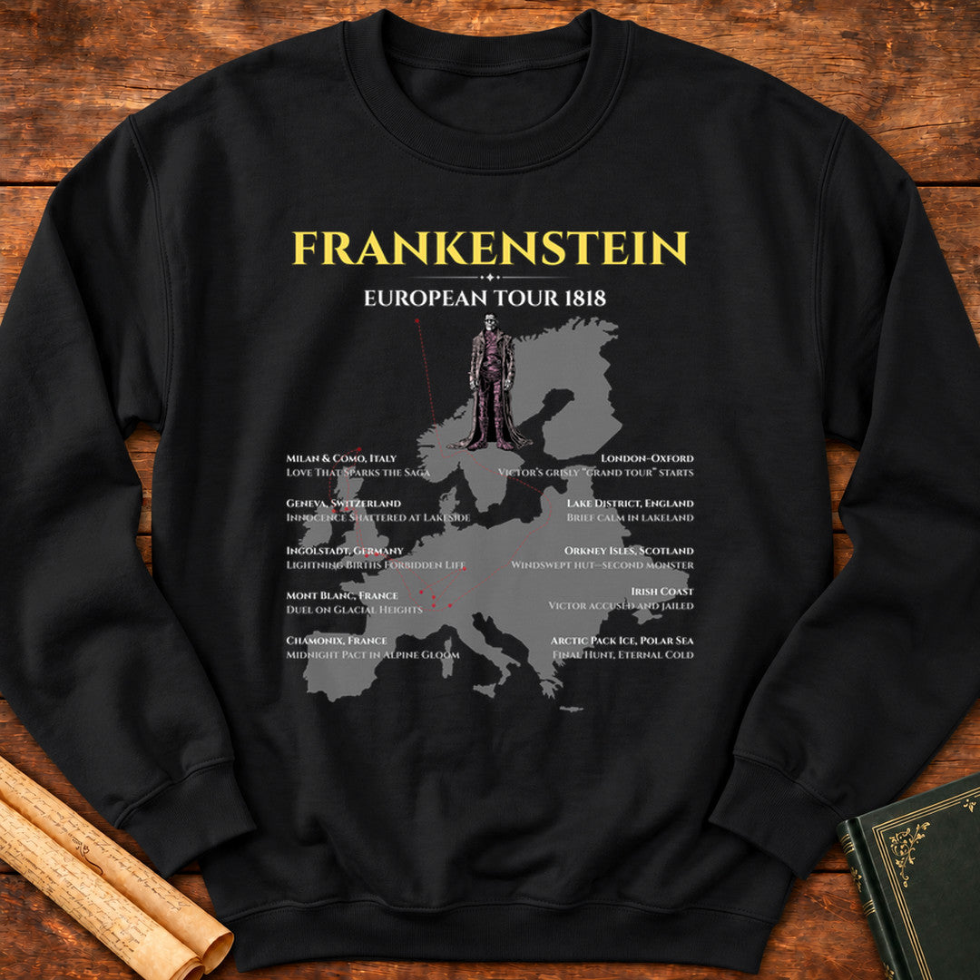 Frankenstein European Tour Sweatshirt - Black