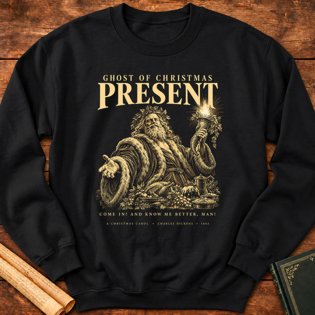 Ghost of Christmas Present — A Christmas Carol Sweatshirt - Black