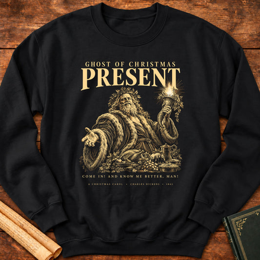 Ghost of Christmas Present — A Christmas Carol Sweatshirt - Black