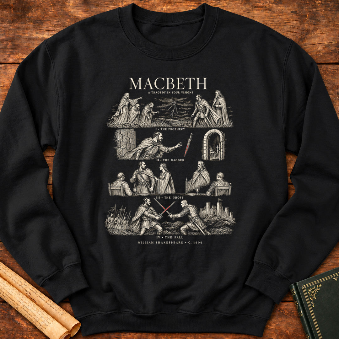 Macbeth – A Tragedy in Four Visions Sweatshirt - Black