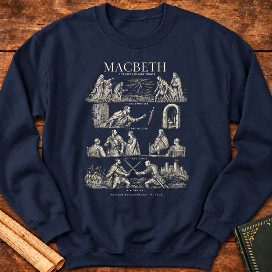 Macbeth – A Tragedy in Four Visions Sweatshirt - Navy