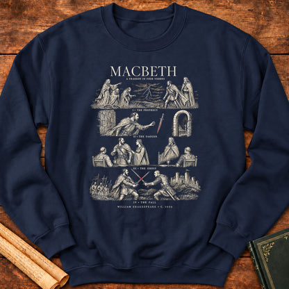 Macbeth – A Tragedy in Four Visions Sweatshirt - Navy