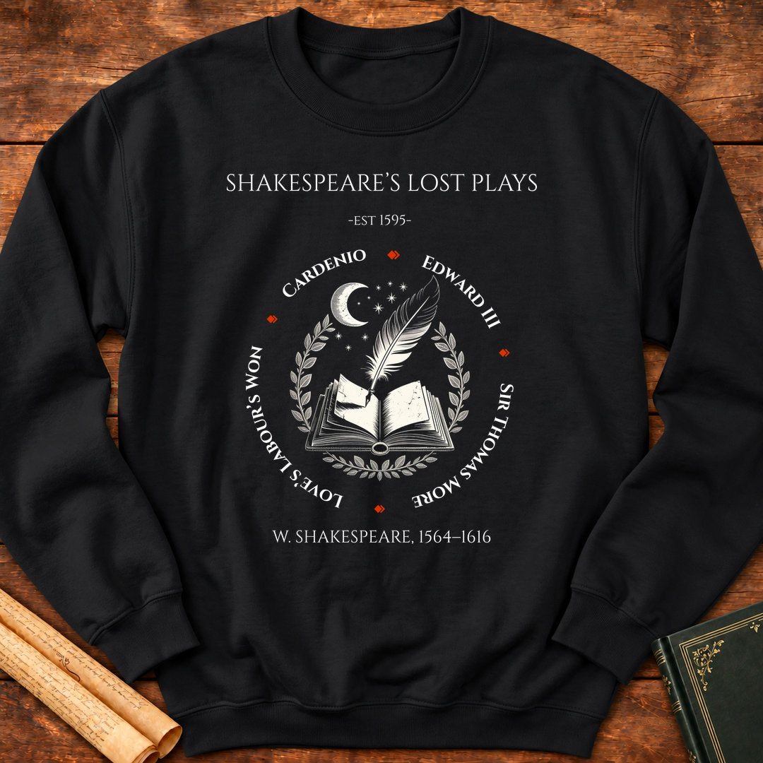 Shakespeare's Lost Plays Sweatshirt - Black