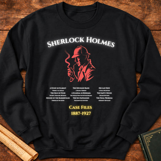 Sherlock Holmes Case Files Sweatshirt - Black