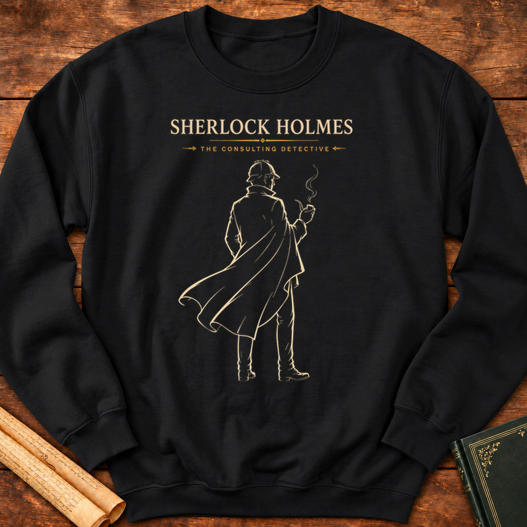 Sherlock Holmes – The Consulting Detective (Silhouette Series) Sweatshirt - Black