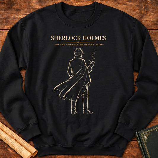 Sherlock Holmes – The Consulting Detective (Silhouette Series) Sweatshirt - Black
