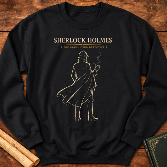 Sherlock Holmes – The Consulting Detective (Silhouette Series) Sweatshirt - Black