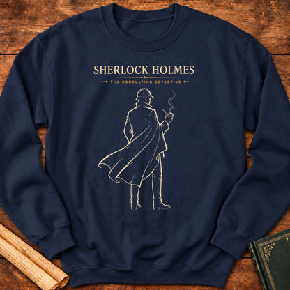 Sherlock Holmes – The Consulting Detective (Silhouette Series) Sweatshirt - Navy