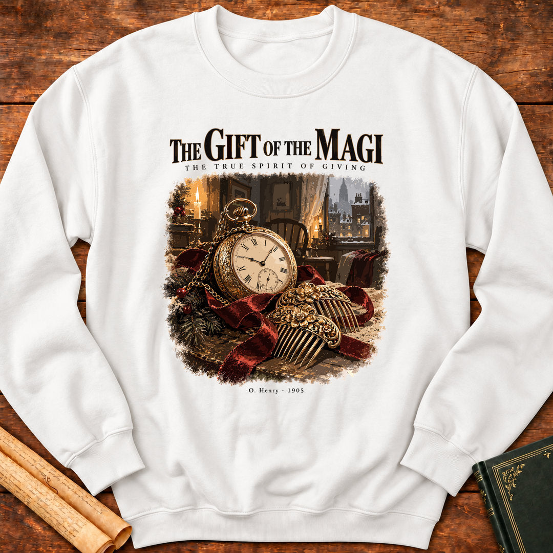 The Gift of the Magi – The True Spirit of Giving Sweatshirt - White
