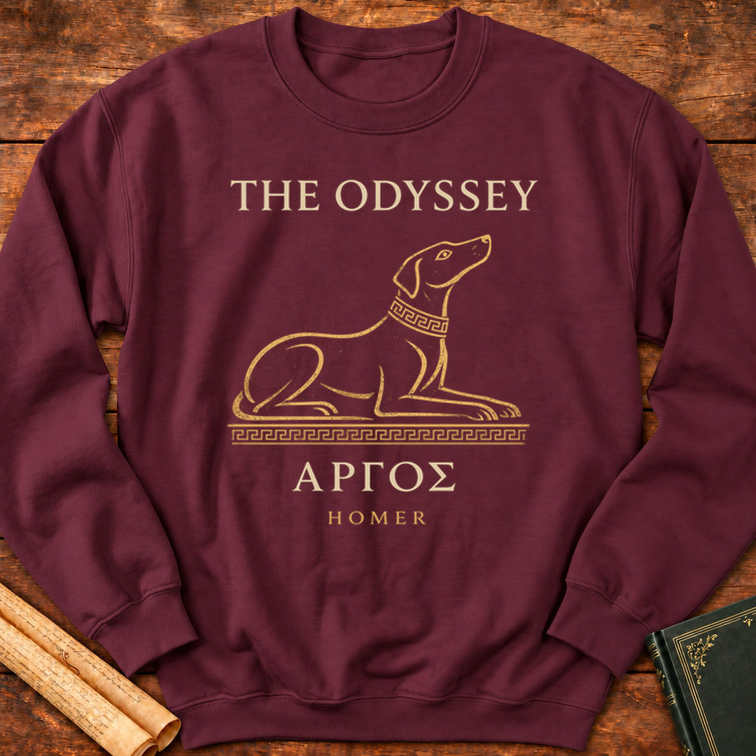 The Odyssey – Argos the Faithful Hound Sweatshirt - Maroon