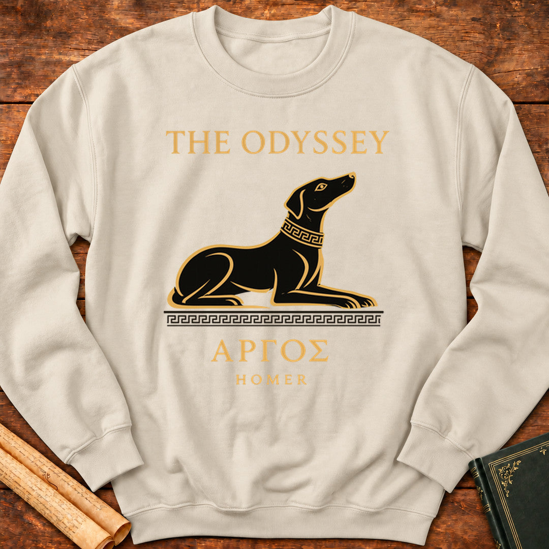 The Odyssey – Argos the Faithful Hound Sweatshirt - Sand