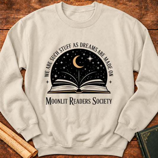 We Are Such Stuff As Dreams Sweatshirt - Sand