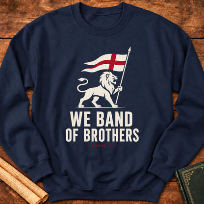 We Band of Brothers – Henry V Shakespeare Sweatshirt - Navy